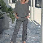 Sleeve Two Piece Set
