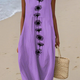 Emma™ Violet Bloom Midi Dress
