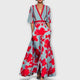 Elise - Elegant Floral Wallet Dress