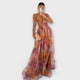 Annai Mesh Maxi Dress - Elegant and Figure-Shaping