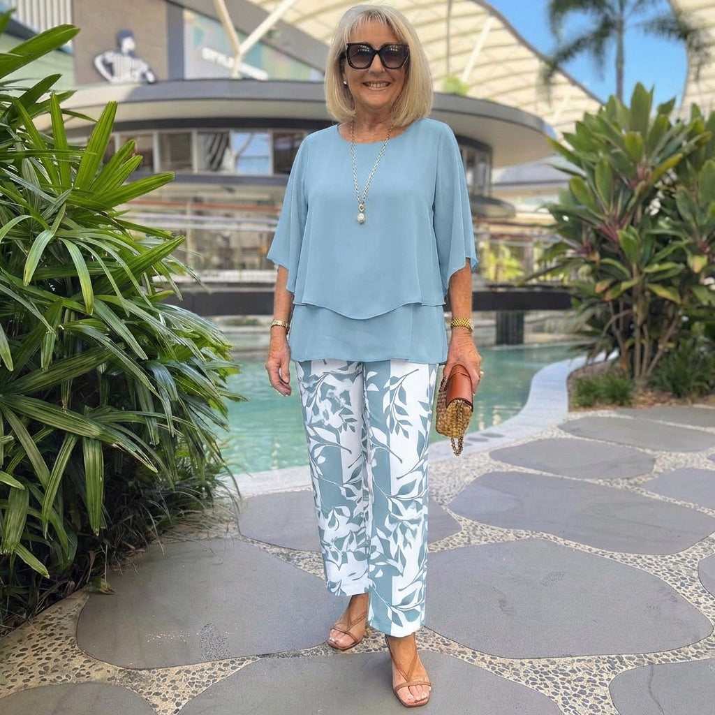 Sleeve Two Piece Set