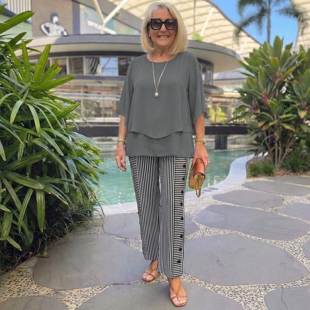 Sleeve Two Piece Set