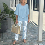 Sleeve Two Piece Set