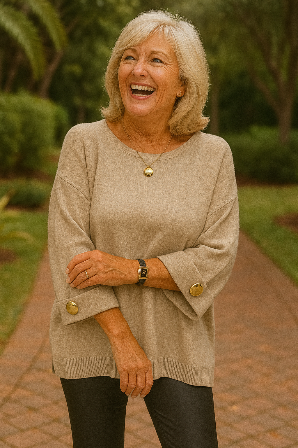 Danika | Sweater Blouse – Effortless Elegance, Everyday Comfort