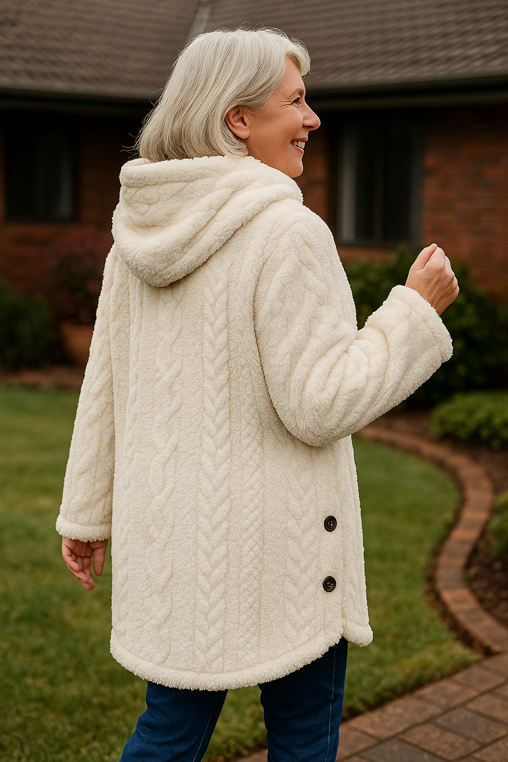 Lorna | Comfort Teddy Coat - Soft, Cozy, and Flattering