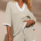 Faustina | Casual Two-Piece Textured Set