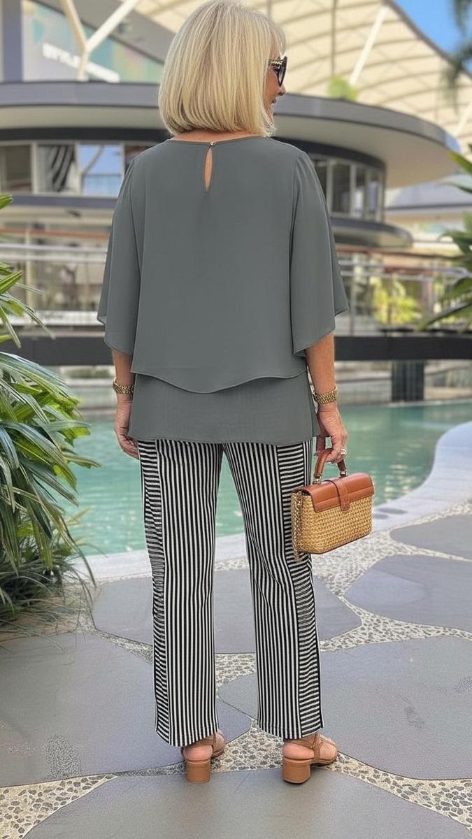 Sleeve Two Piece Set