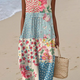 Anna™ Patchwork Midi Dress