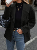 Elise| Stylish Double-Breasted Jacket with Button Details