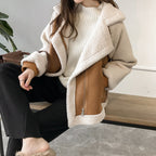Zara | Stylish Faux Shearling Zip-Up Jacket